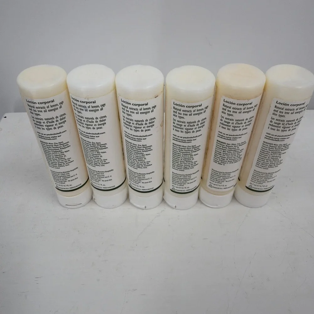 Paul Mitchell Tea Tree Lemon Sage Body Lotion Lot 6 Travel Size